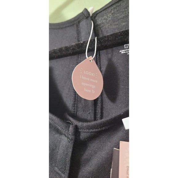 Kindred Bravely Black Labor & Delivery Nursing Pregnancy Gown Women’s S/M/L New - Picture 9 of 9